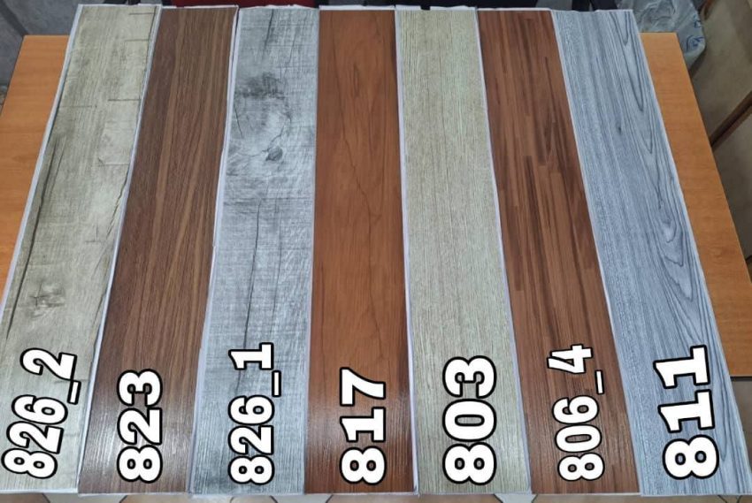 کفپوش های پشت چسبدار